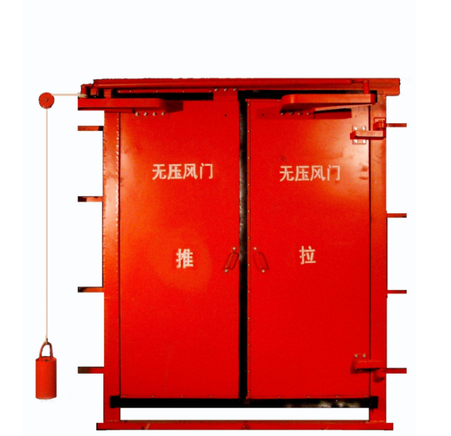 鐵質無壓風門,鋼制礦用自動無壓風門